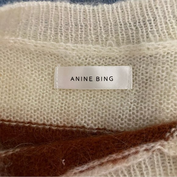 Anine Bing Merino Wool Blend Sweater Sz Small/Petite - Picture 2 of 4